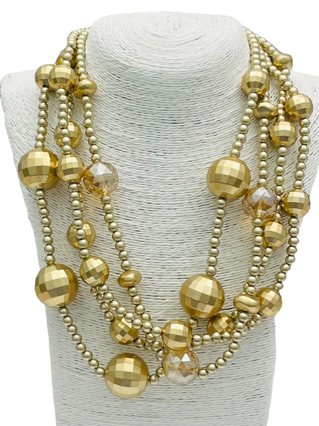CHIC - The Party Necklace (matte gold)