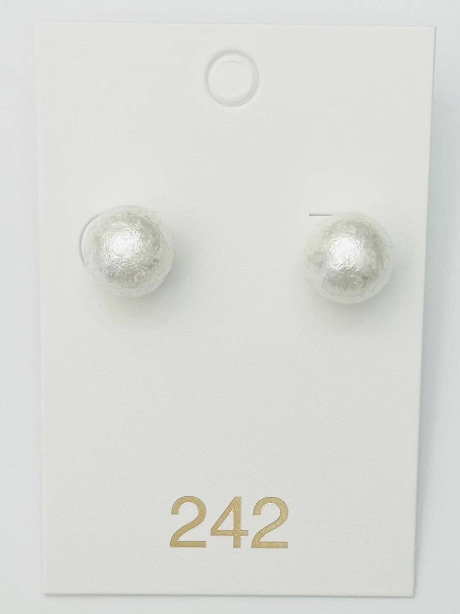 CHIC - Mini Mache' Stud (white)