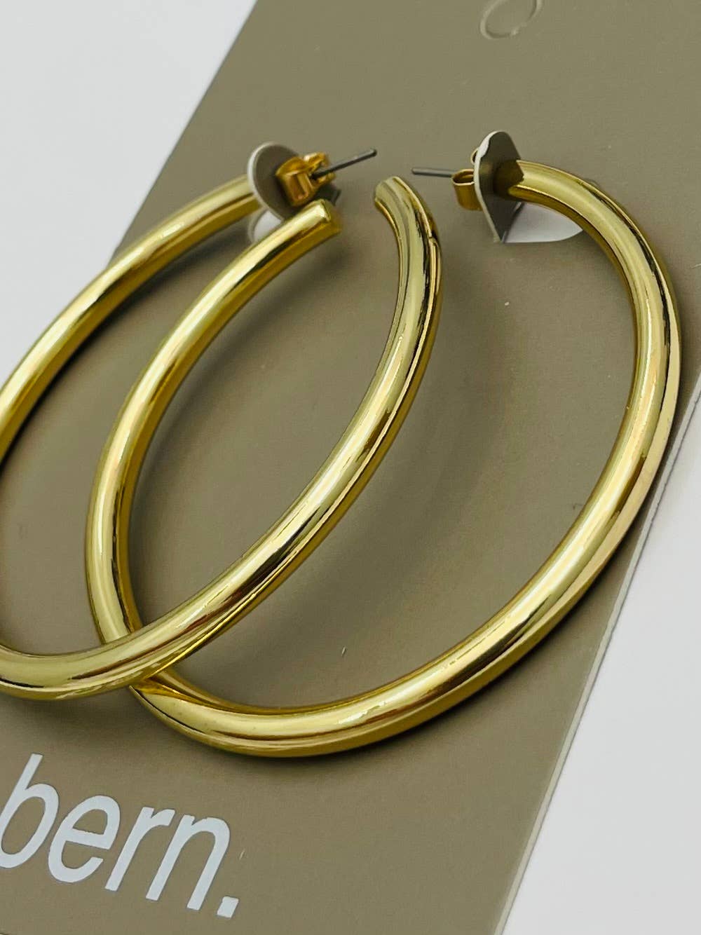 GOLDEN - Classic Hoop (bright matte gold) BER252