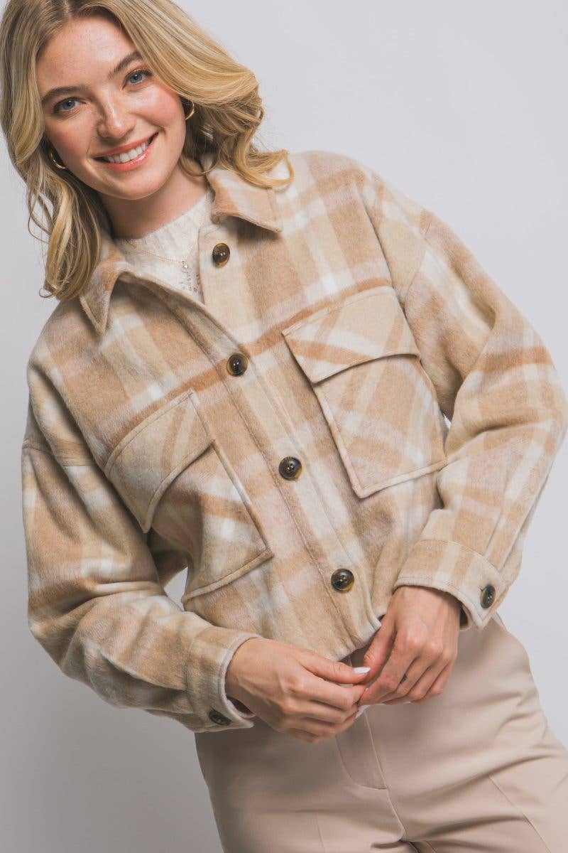 Laney Plaid Shacket