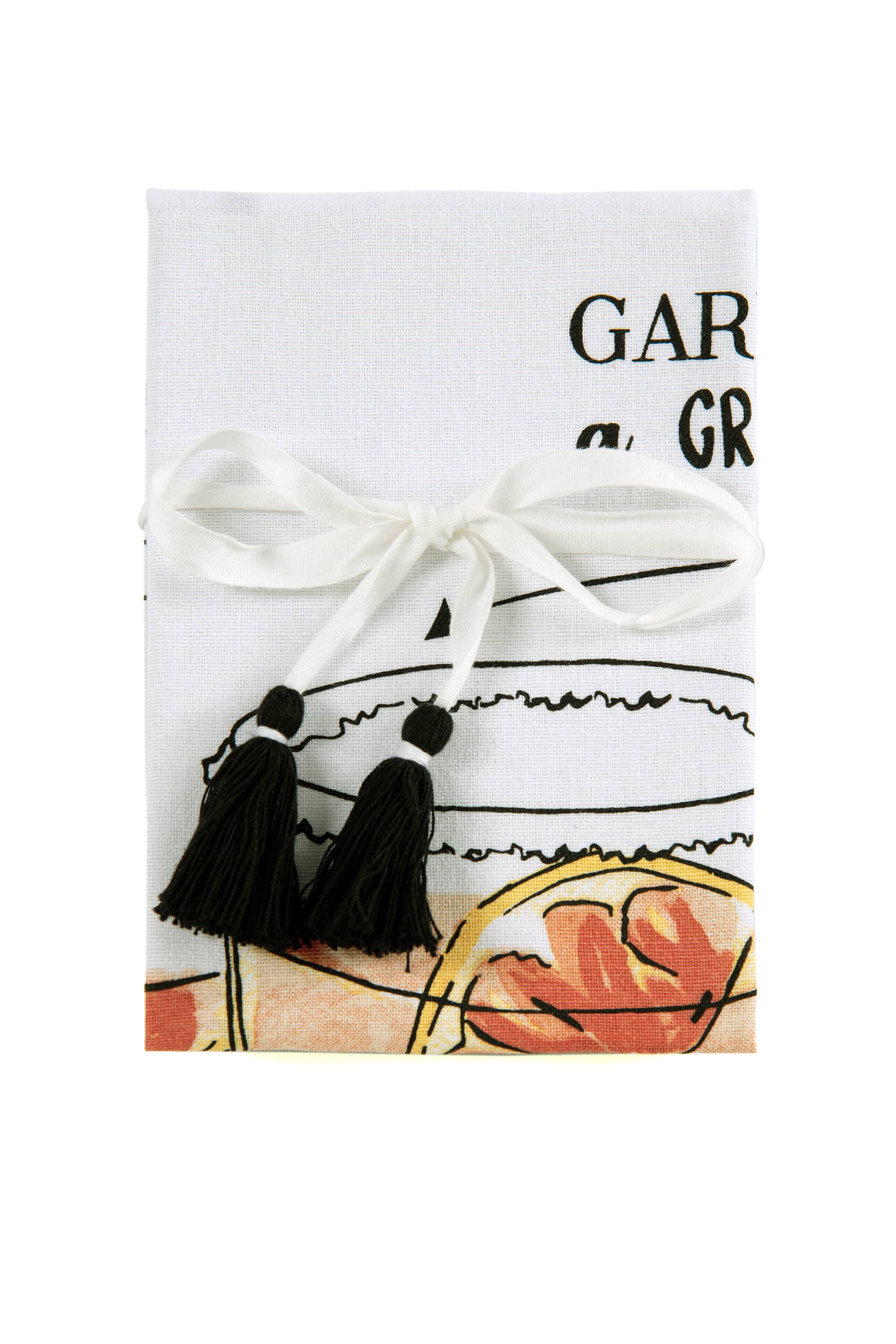 "PALOMA" TEA TOWEL, WHITE