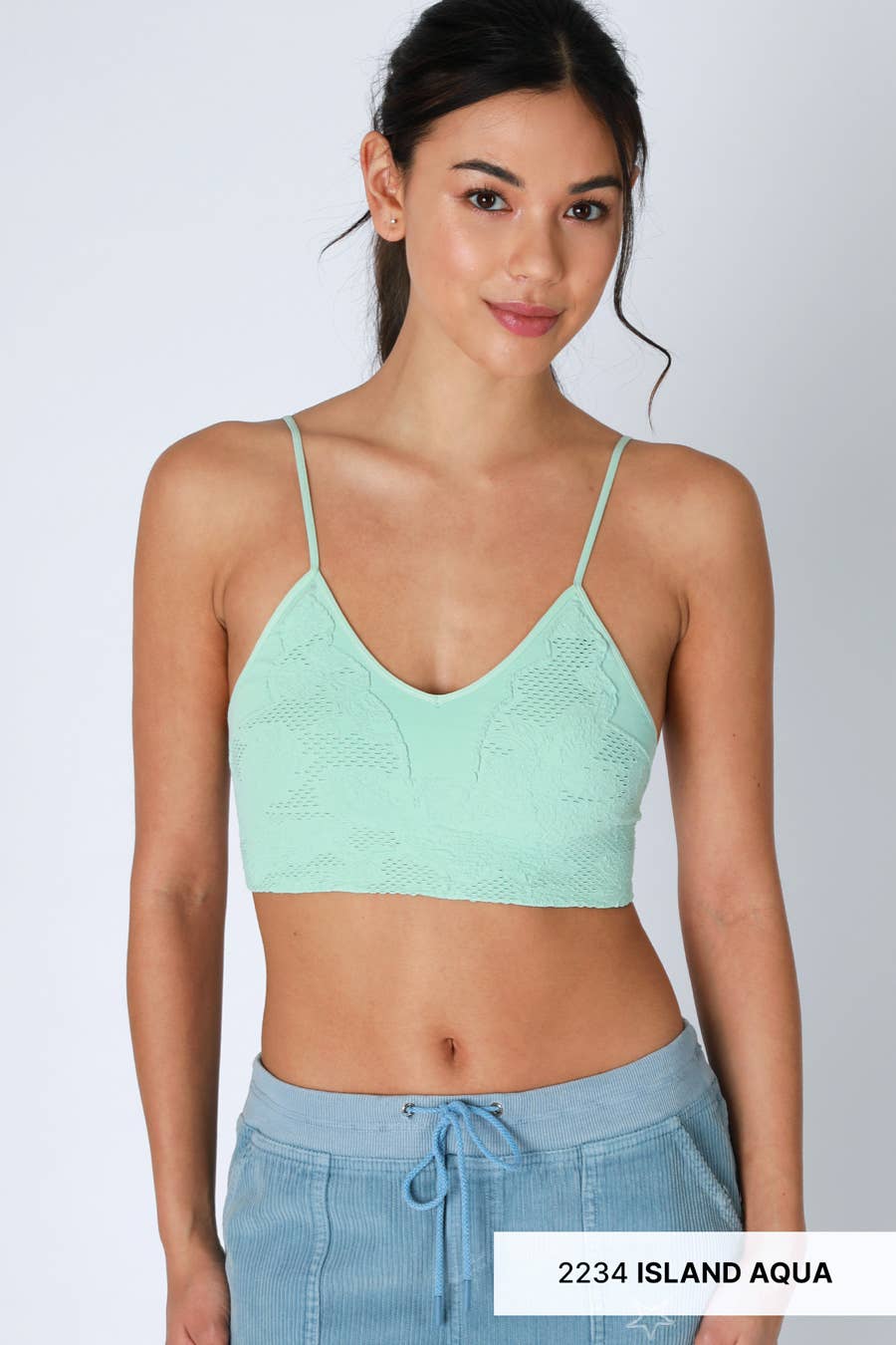 Lace Embroidered Bralette