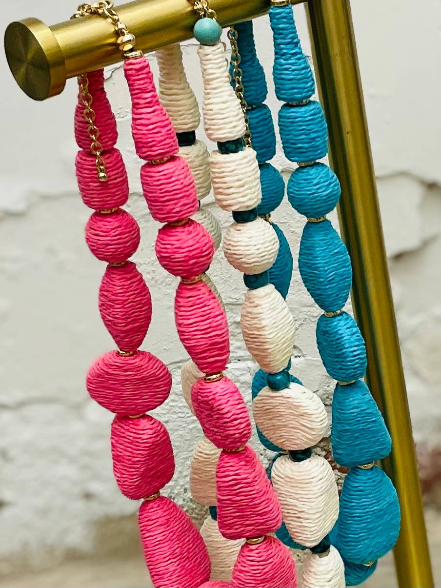 CHIC - Big Bauble Necklace (off-white) NK196