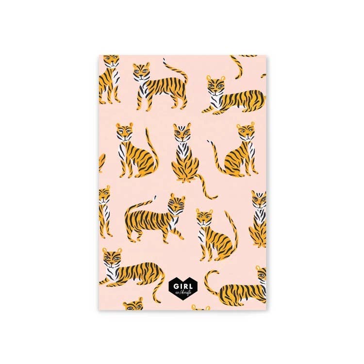 Notes From The Wild Mini Notepad - Tigers