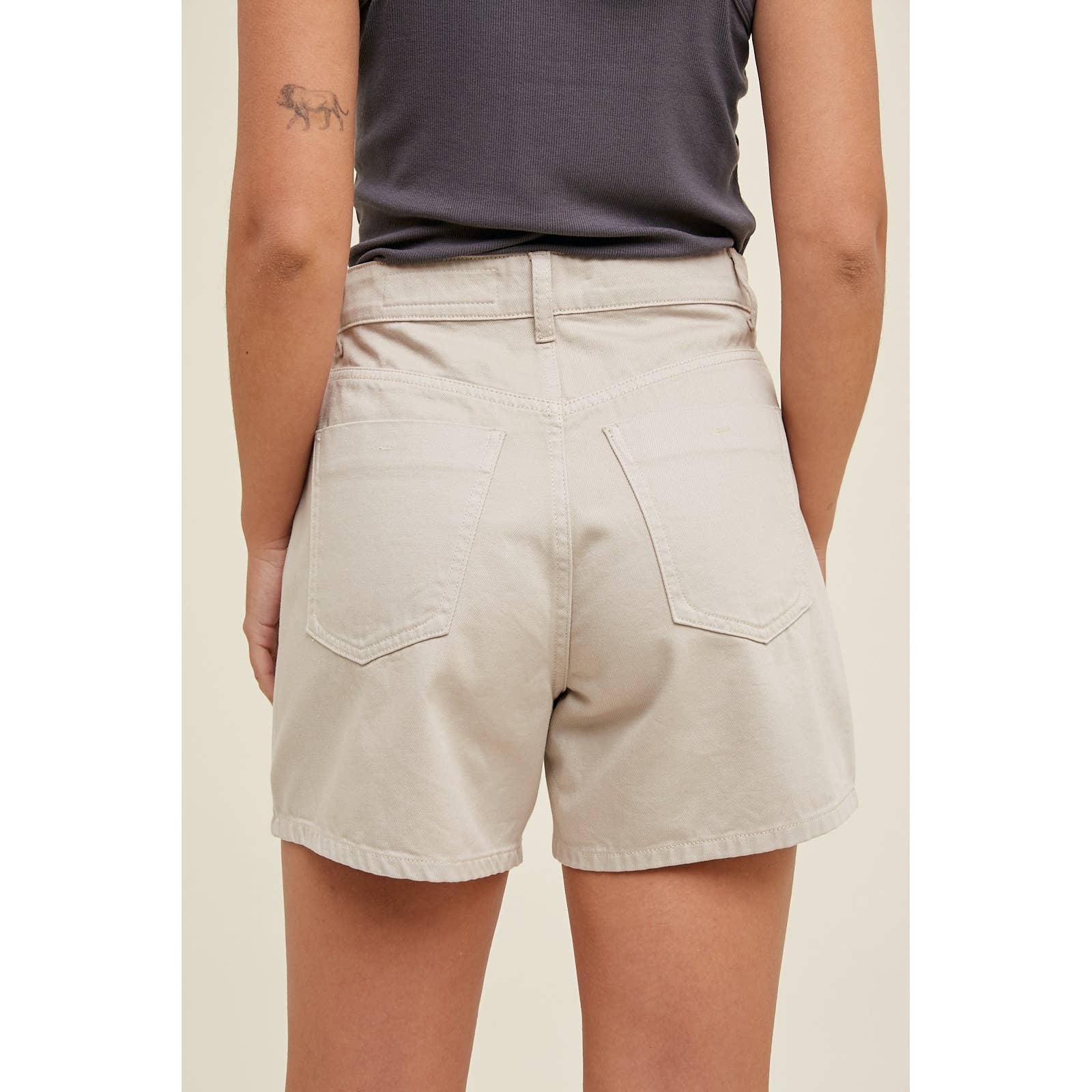 Classic Denim Mom Shorts