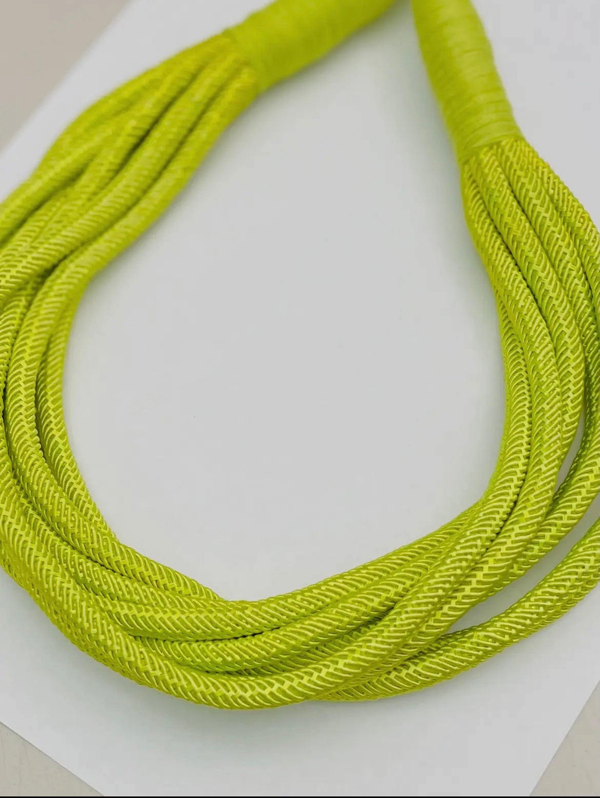 Everly Necklace Chartreuse