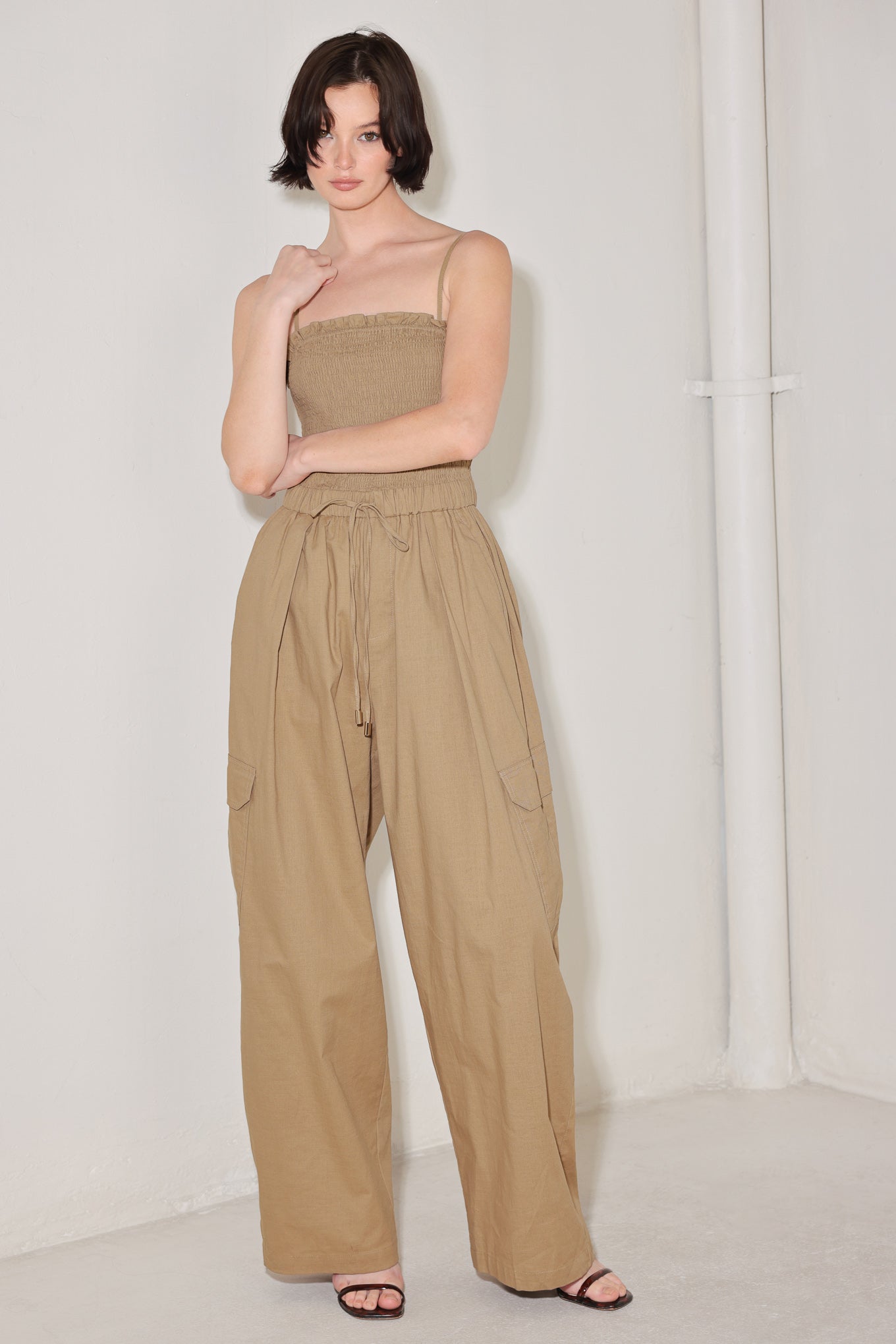DESERT DAYDREAM WOVEN JUMPSUIT