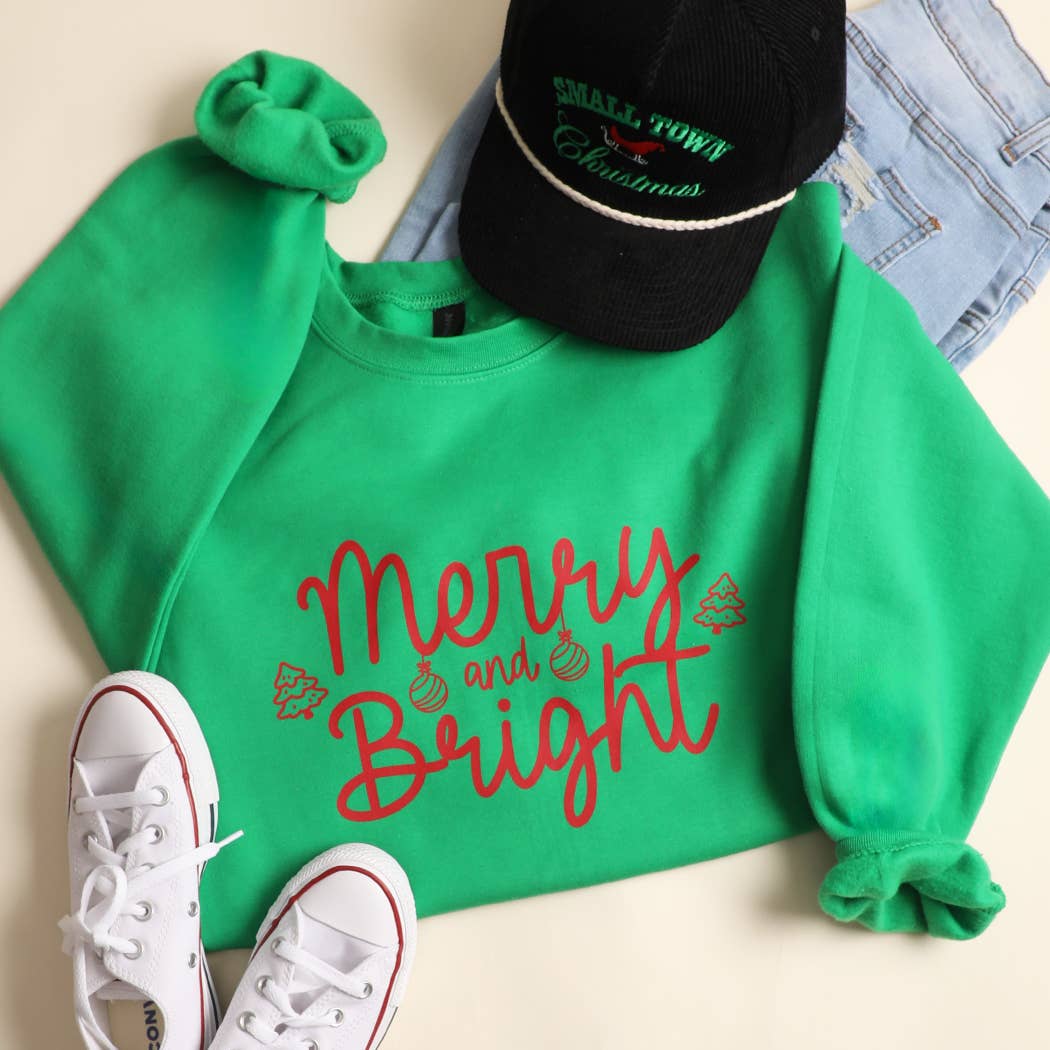 MERRY AND BRIGHT Sweatshirt