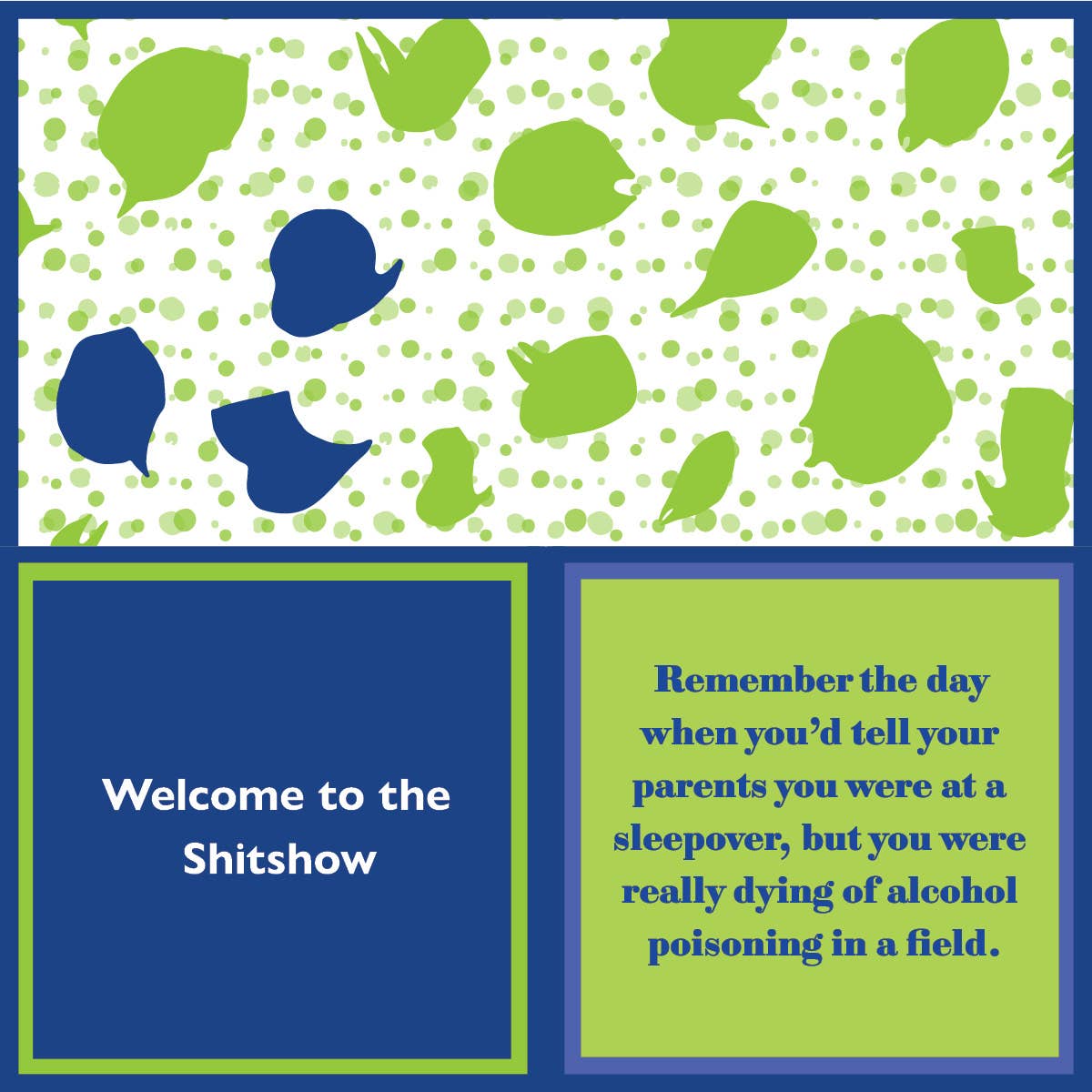 NAPKIN Alcohol Poisoning | Funny Gift | Cocktail Napkin