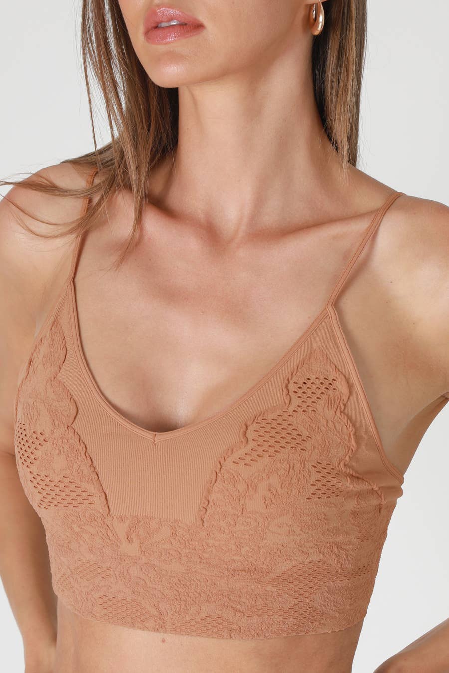 Lace Embroidered Bralette