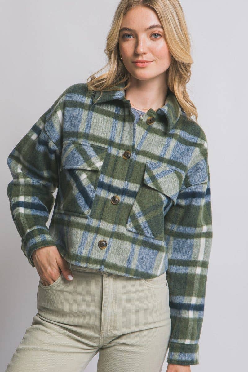 Laney Plaid Shacket