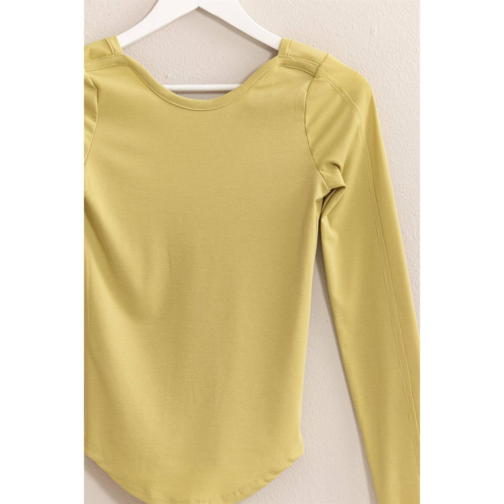 Tara Scoop Back Tee