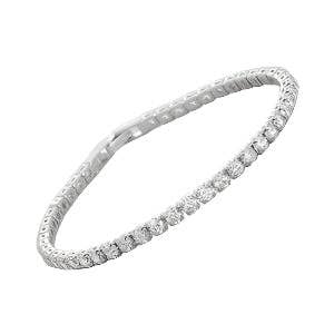 CHIC - 3mm Tennis Bracelet (silver) BR161