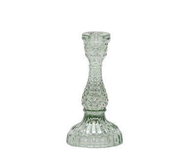 Medium Glass Candlestick