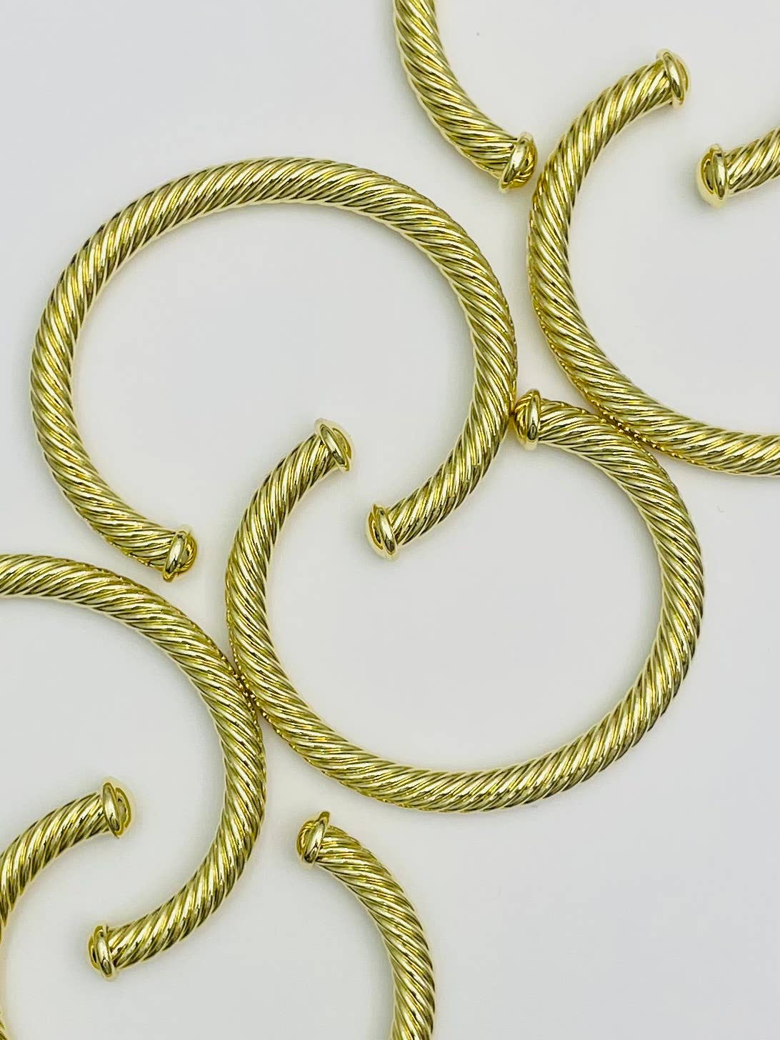 CHIC - Simple Cable Bracelet (gold)