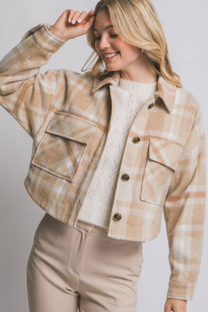 Laney Plaid Shacket