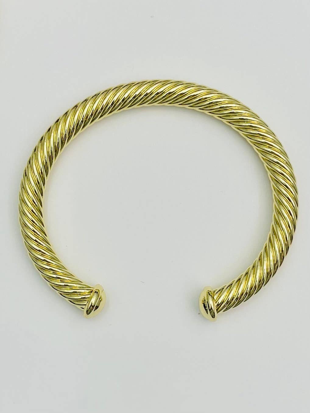 CHIC - Simple Cable Bracelet (gold)