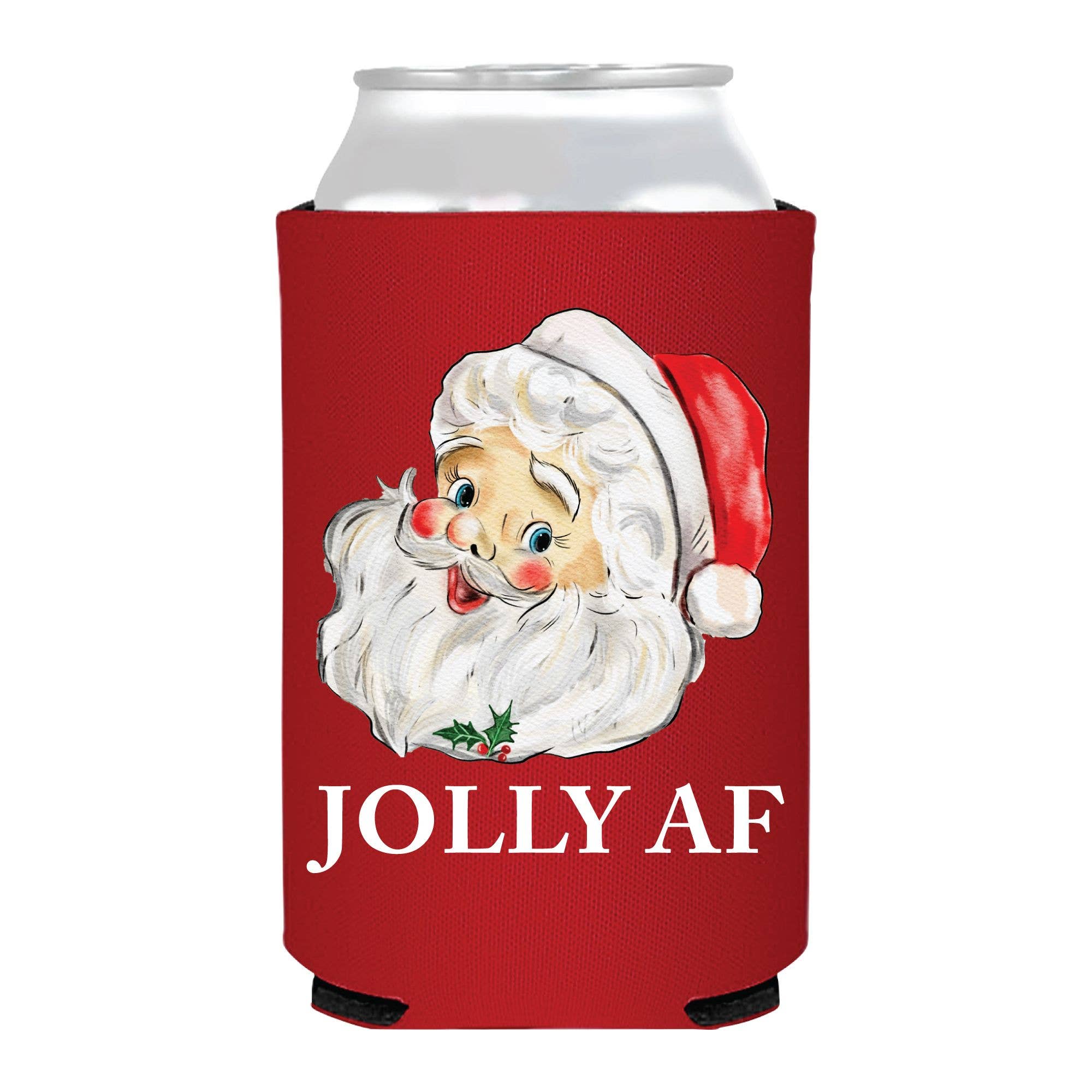 Jolly AF Christmas Can Cooler - Christmas