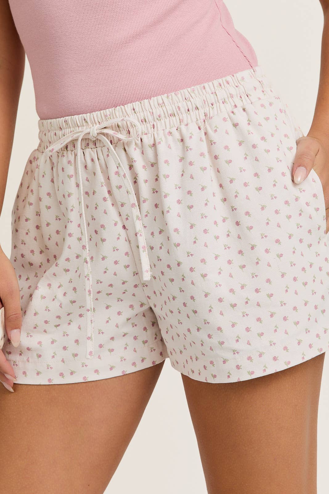 Ditsy Floral Boxy Shorts