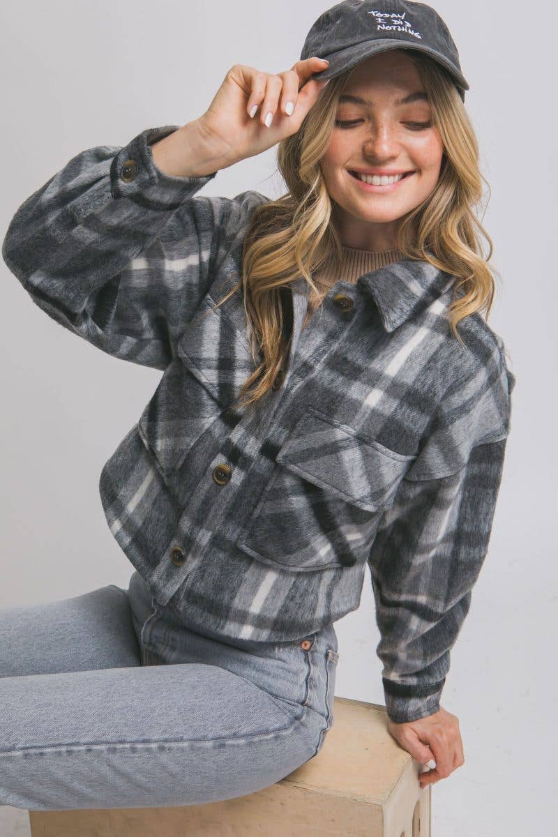 Laney Plaid Shacket