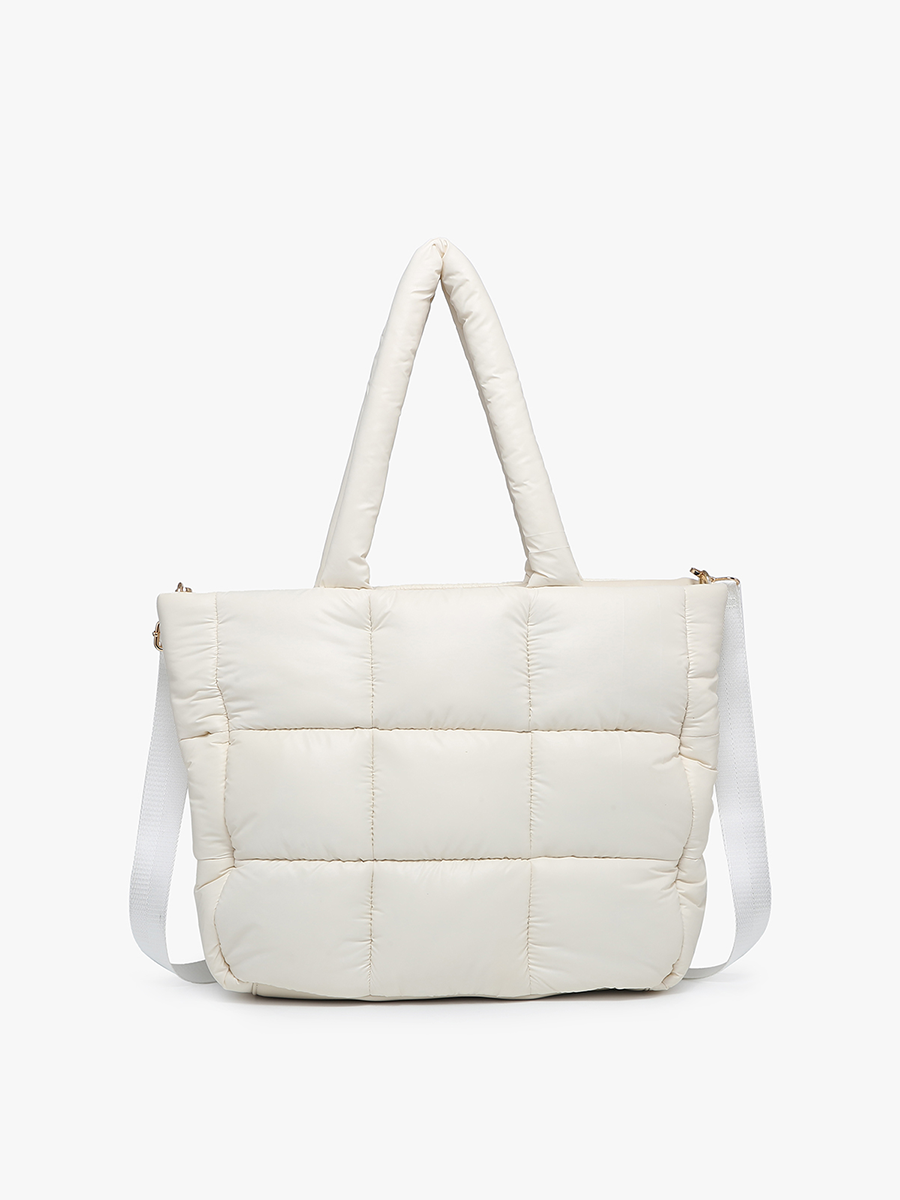 Kiersten Puffer Hobo w/ Strap