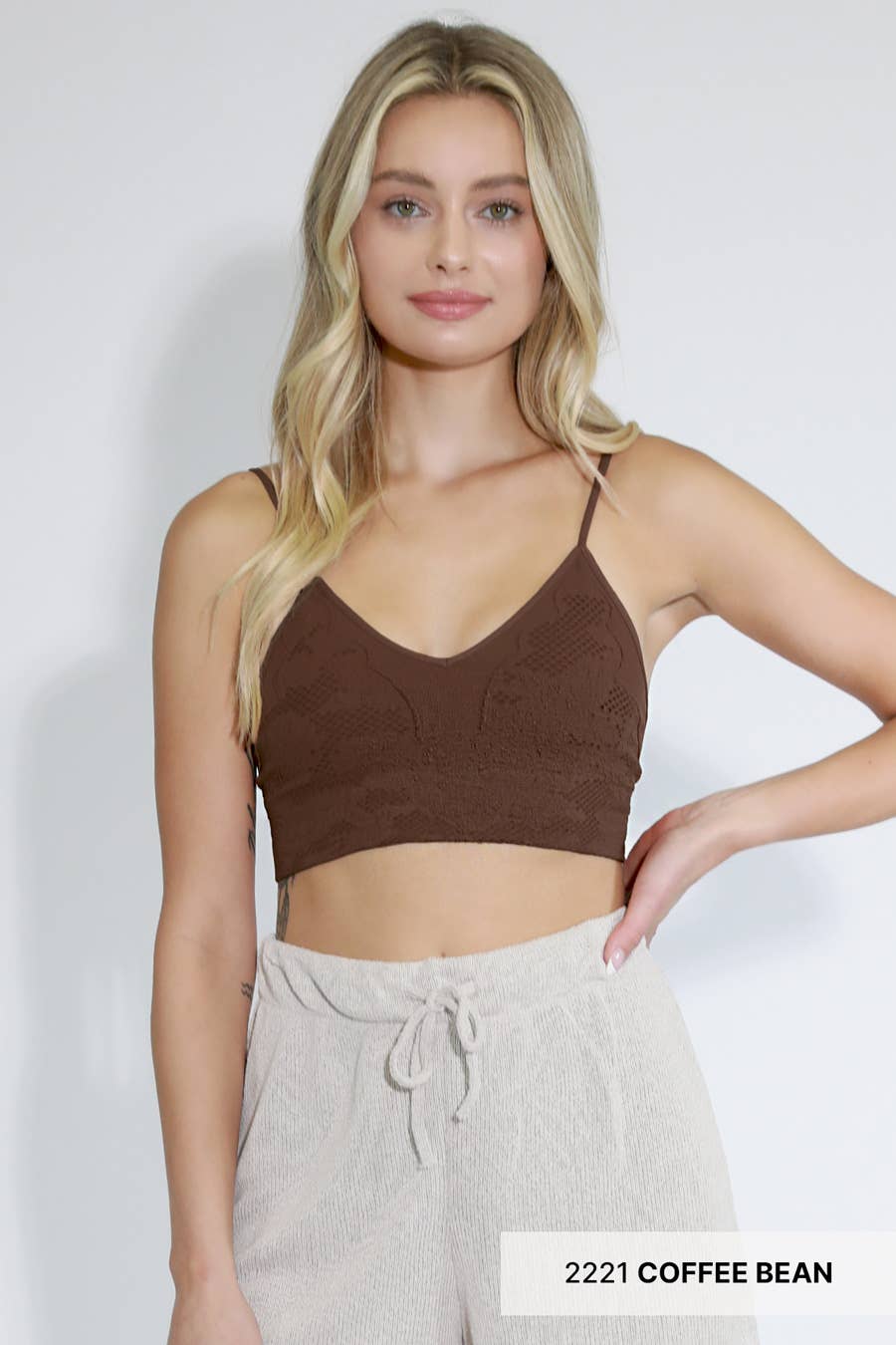 Lace Embroidered Bralette