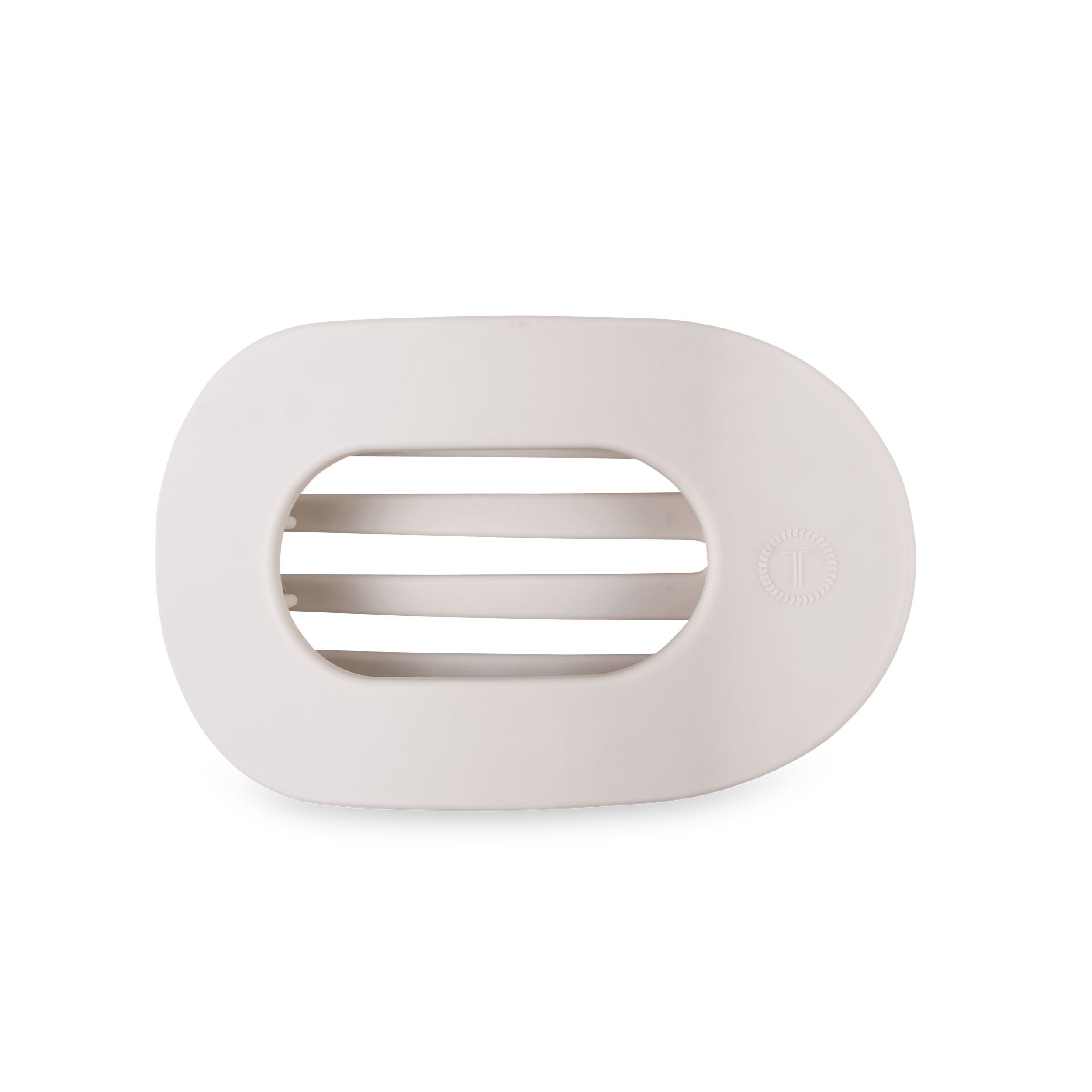 Round Flat Hair Clip | Med. | Toasted