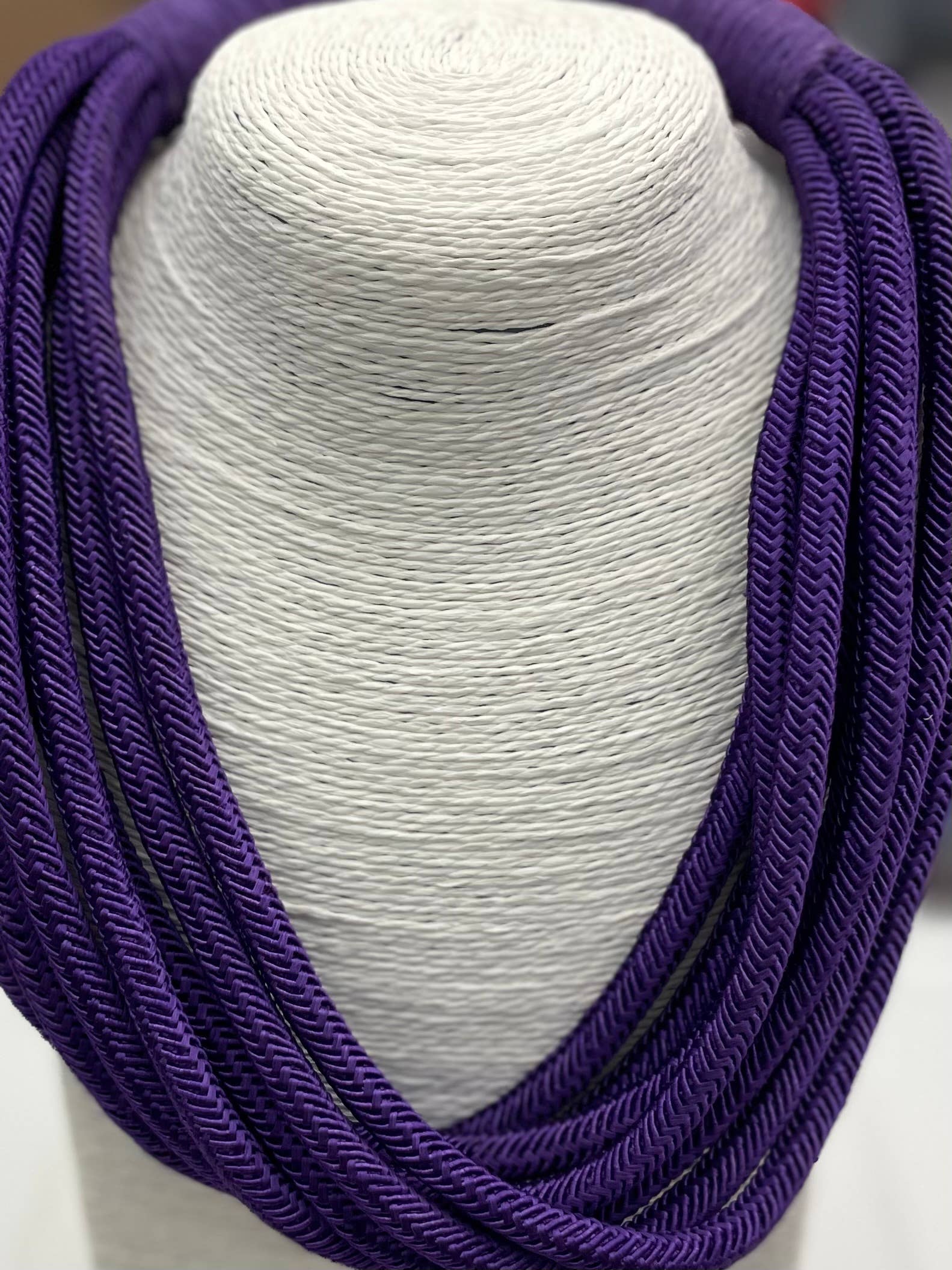 Game Day - Slub 8-Strand Necklace (purple)