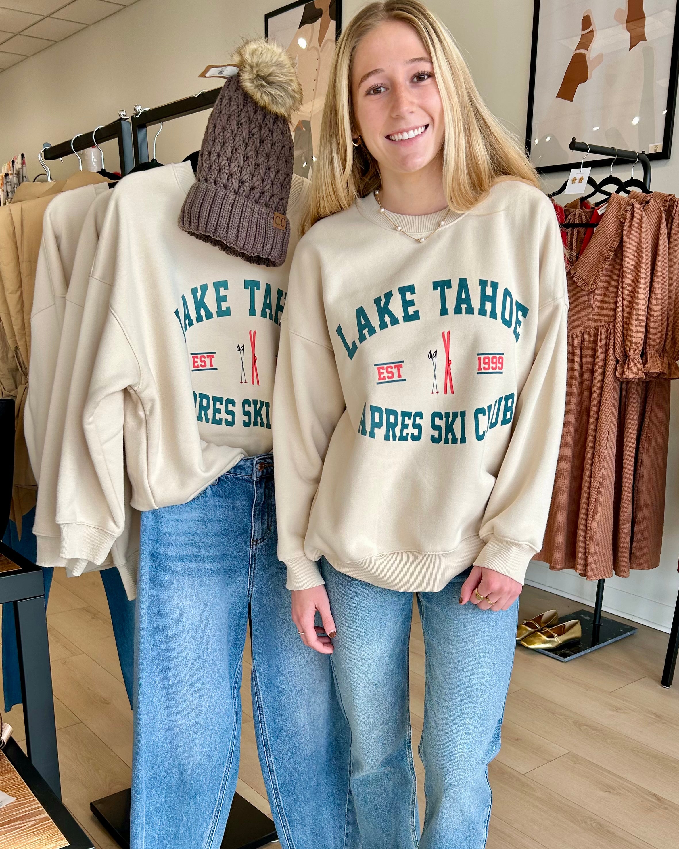 Lake Tahoe Crewneck