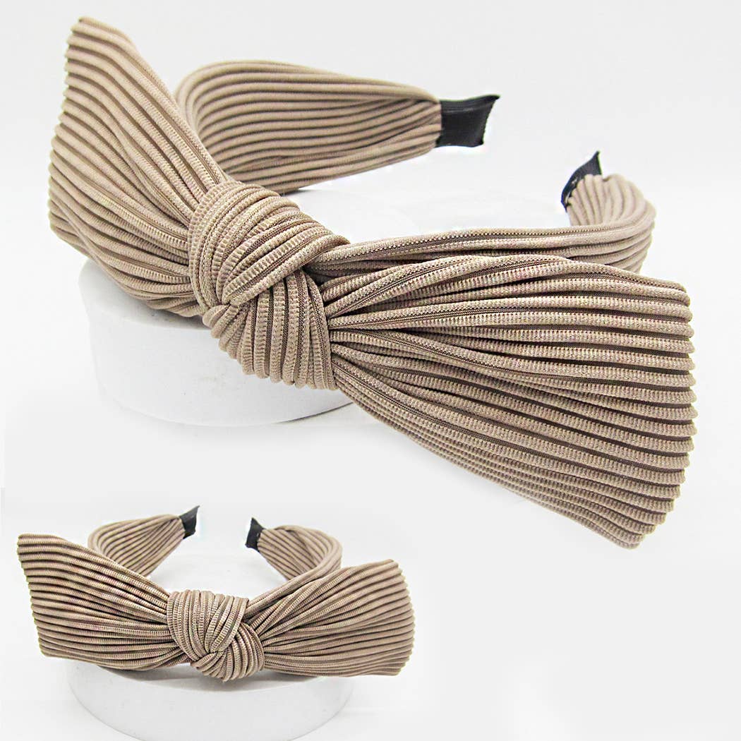 Knotted Bow Headband