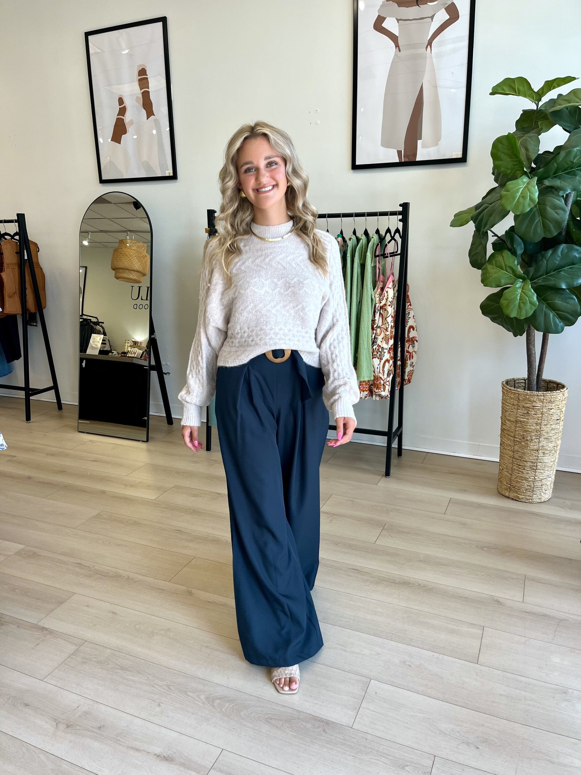 Bevy Cropped Sweater