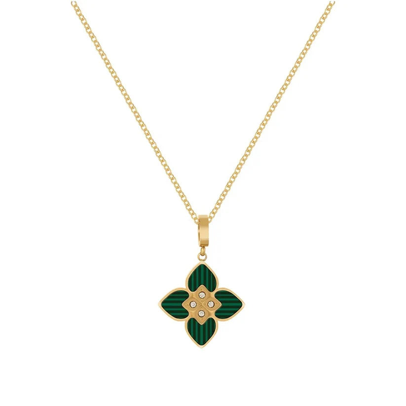 Emerald Bloom Necklace