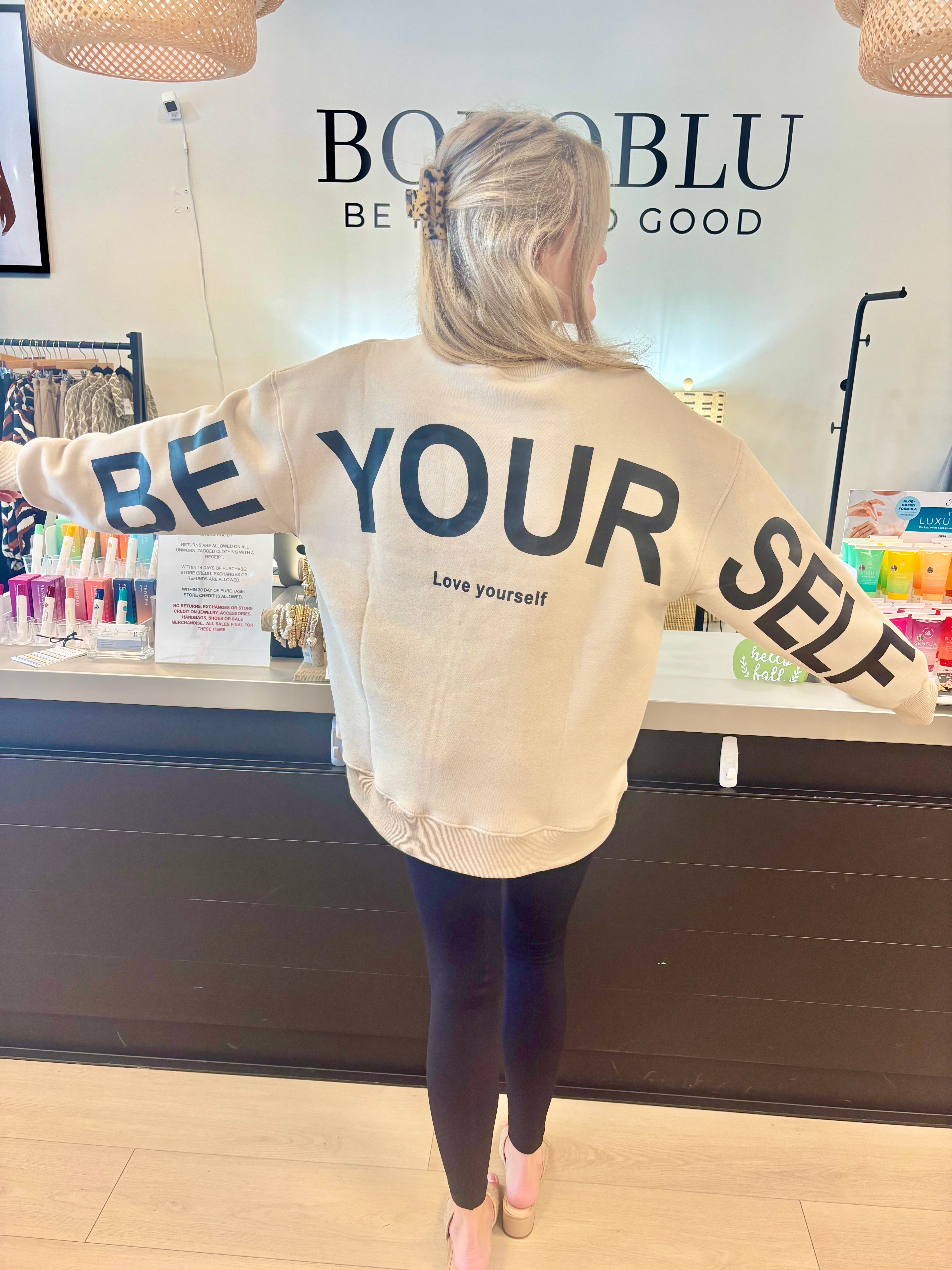 Be Yourself Crewneck