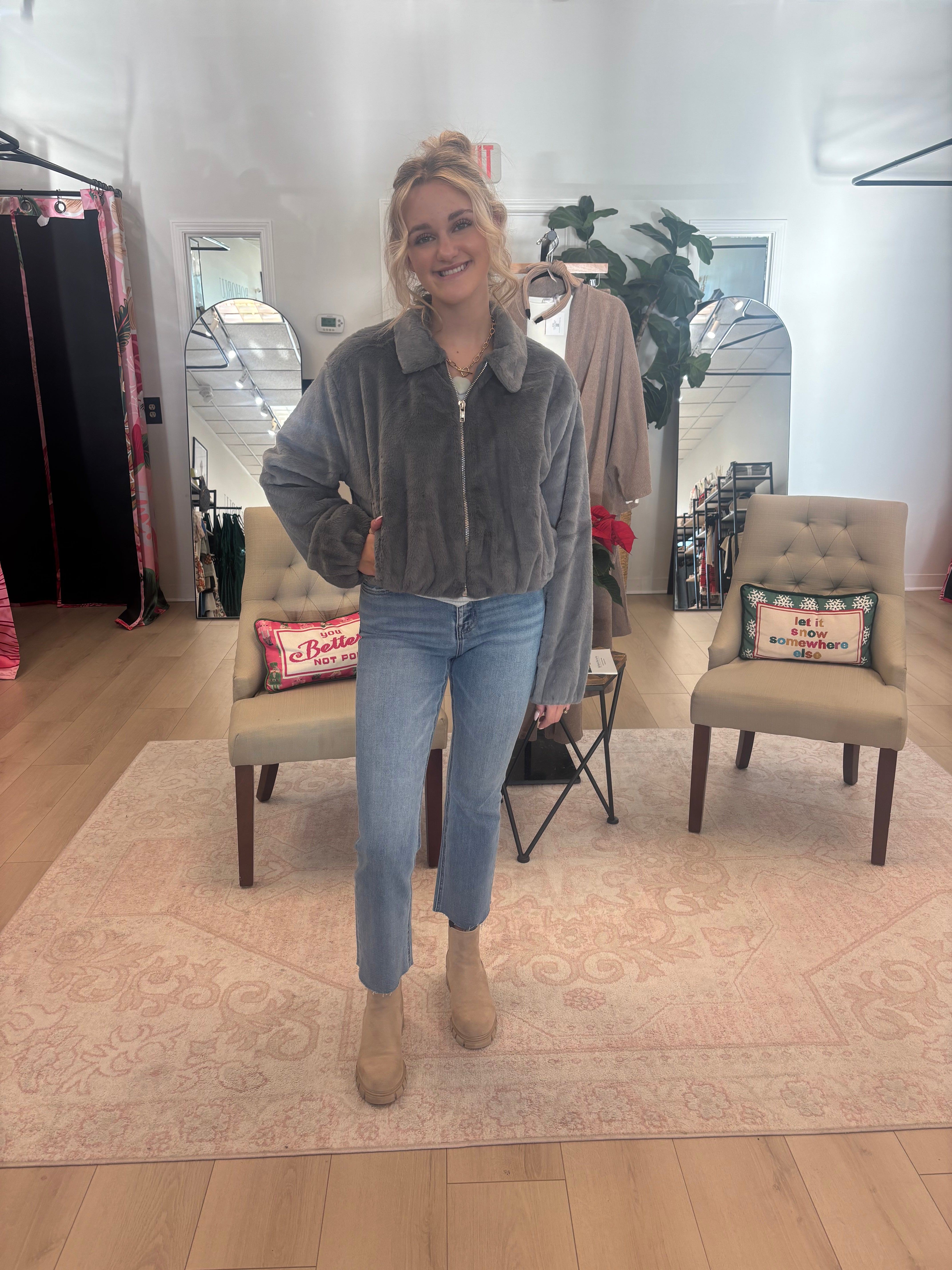 Kimmie Faux Fur Jacket