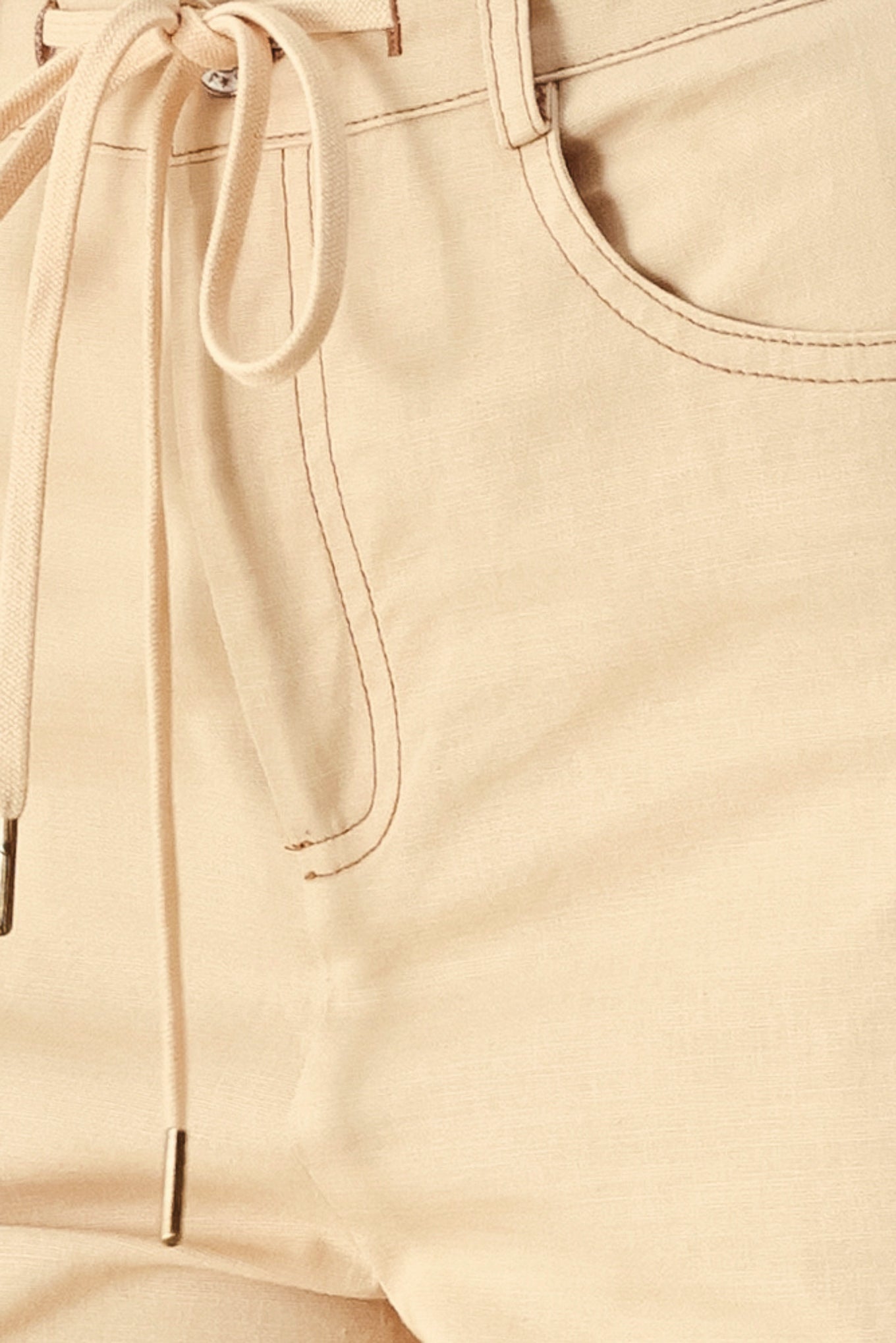MODERN SAND WOVEN PANTS