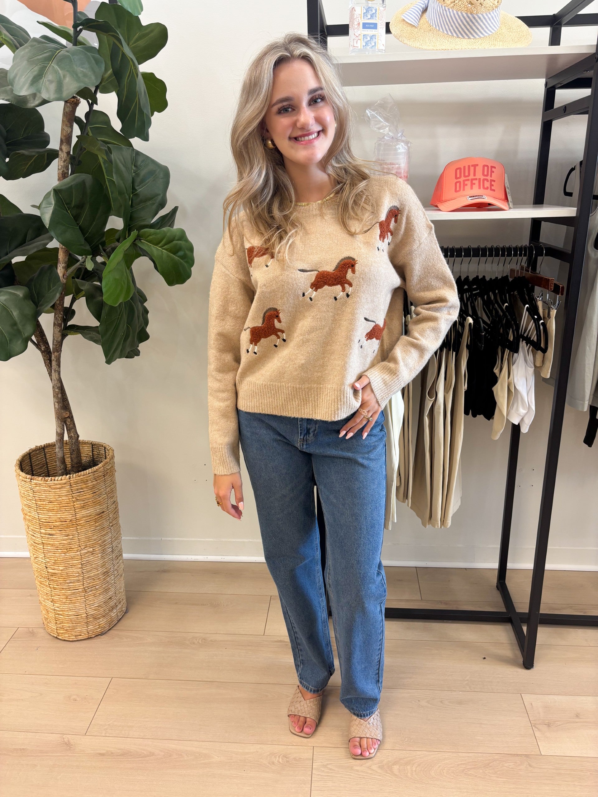 Giddy Up Sweater