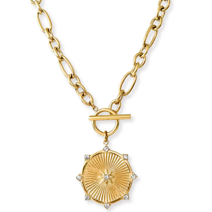 Soleia Medallion Necklace