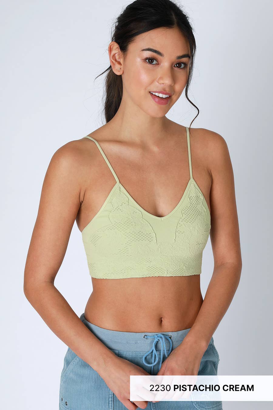 Lace Embroidered Bralette
