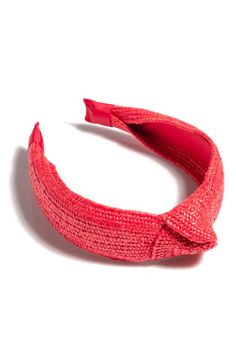 KNOTTED WOVEN HEADBAND
