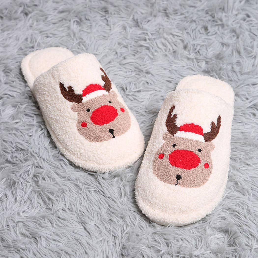 Luxury Soft Christmas Theme Slippers