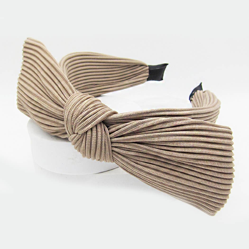 Knotted Bow Headband