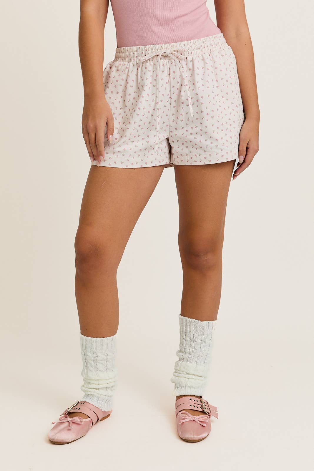 Ditsy Floral Boxy Shorts