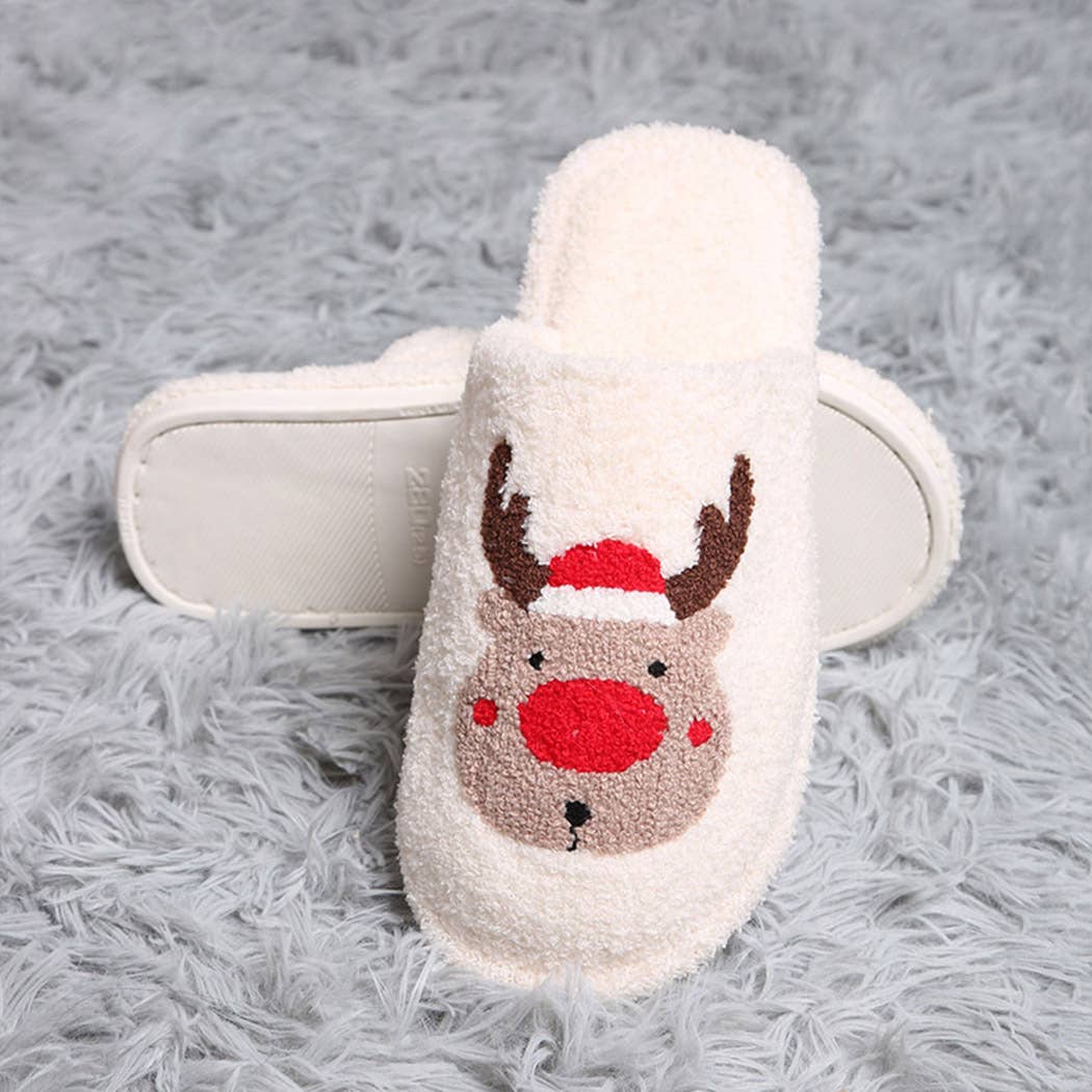 Luxury Soft Christmas Theme Slippers