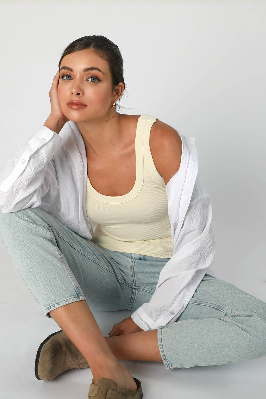 Reversible Ribbed Tank Top