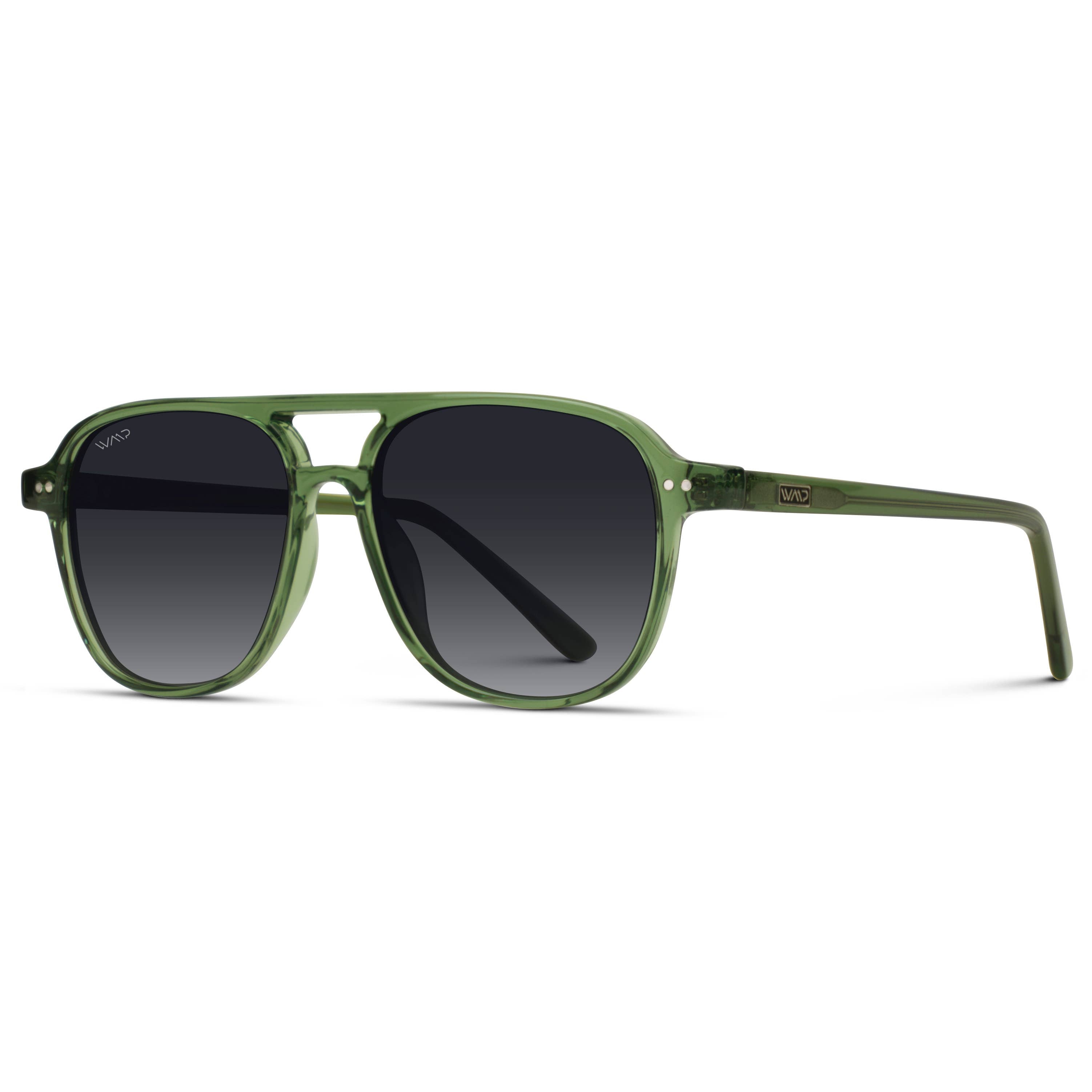 Hayden Polarized Aviator Classic Double Bridge Sunglasses