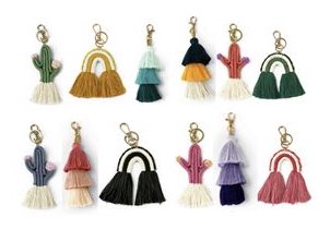 Feeling Fringy Keychains