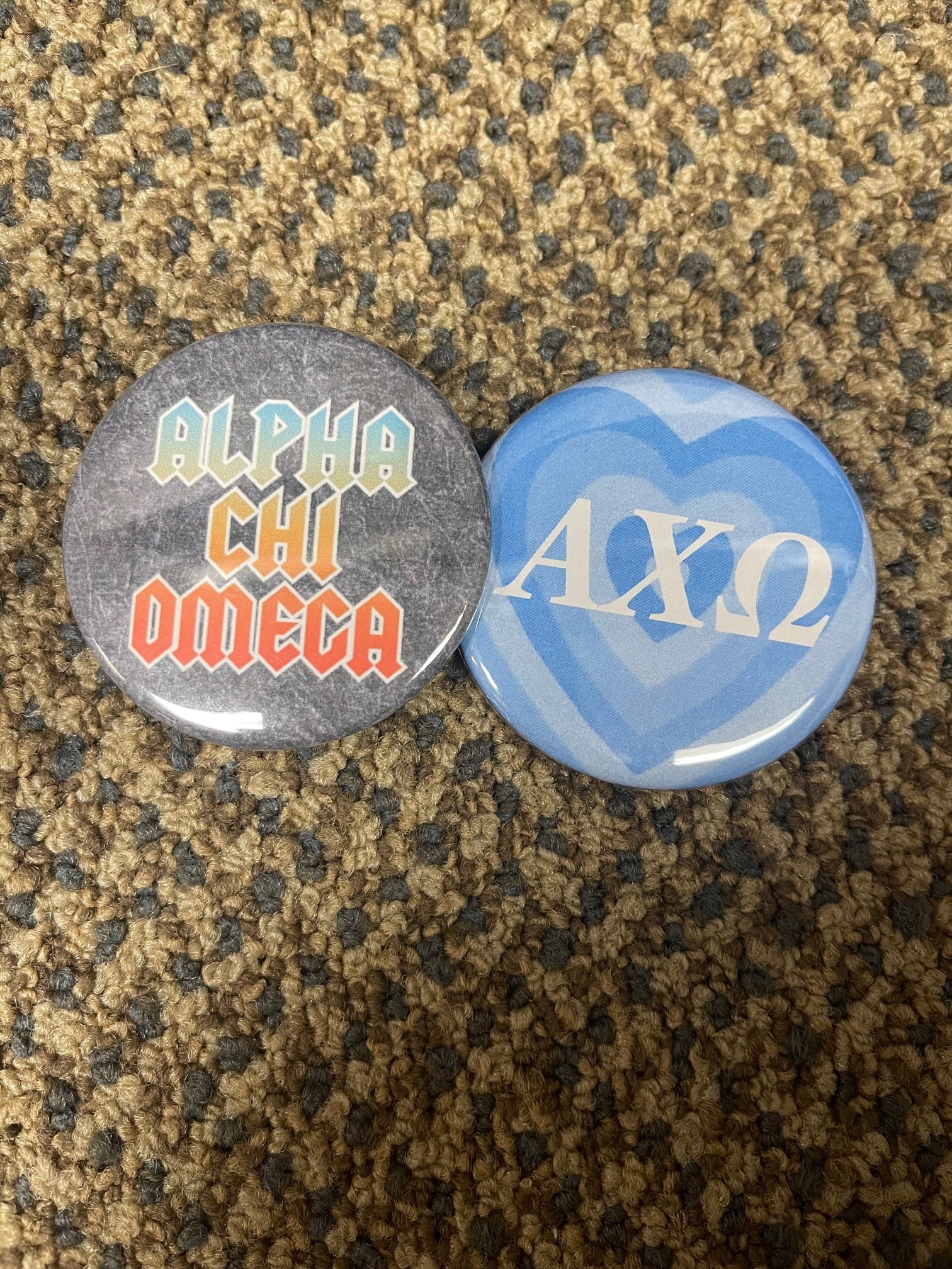 Assorted Sorority Buttons