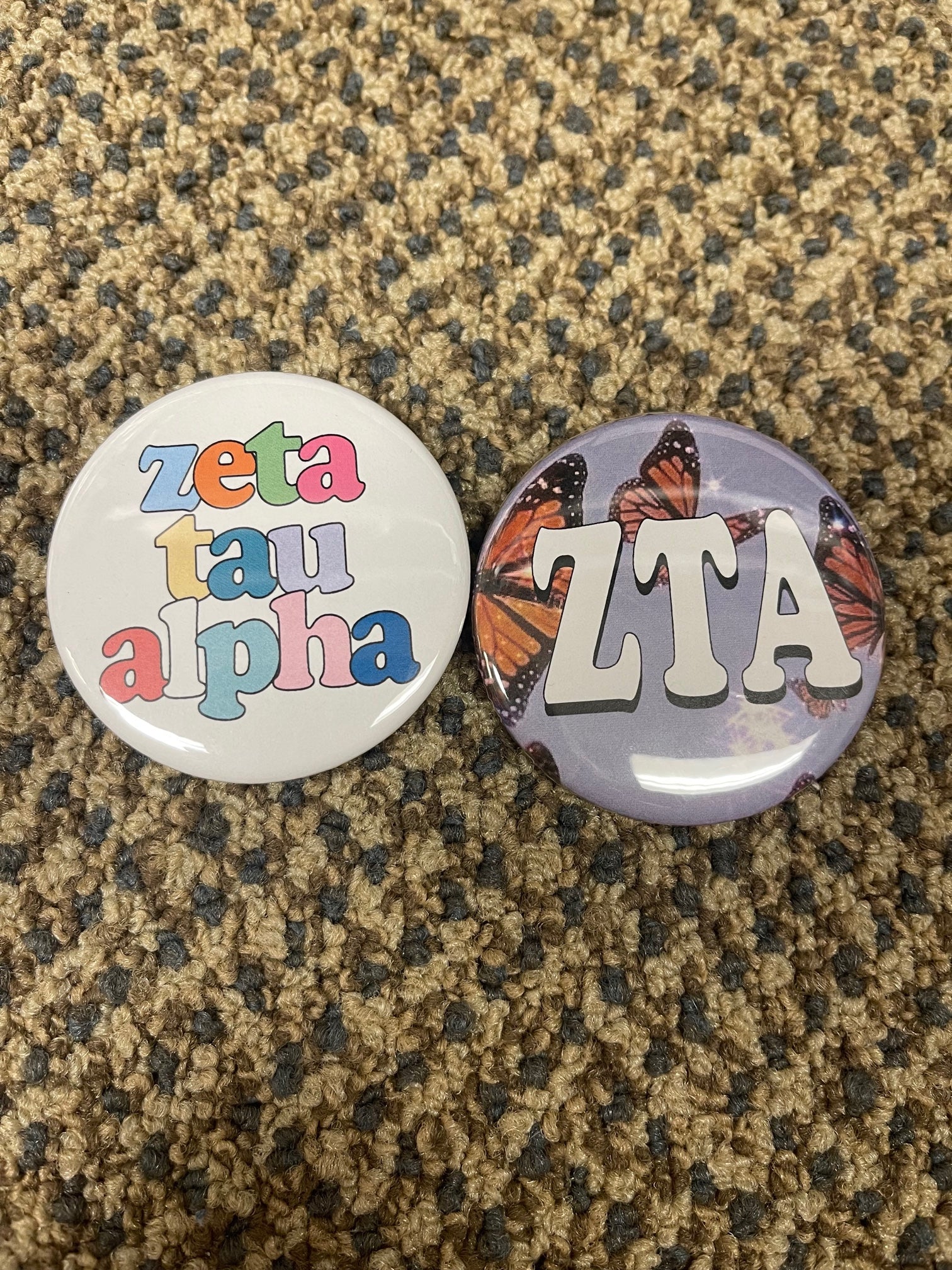 Assorted Sorority Buttons