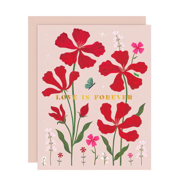 Gold Foil Greeting Card