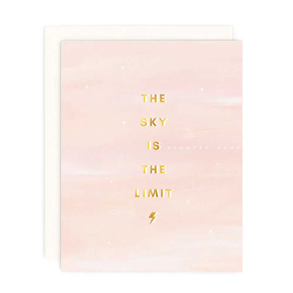 Gold Foil Greeting Card